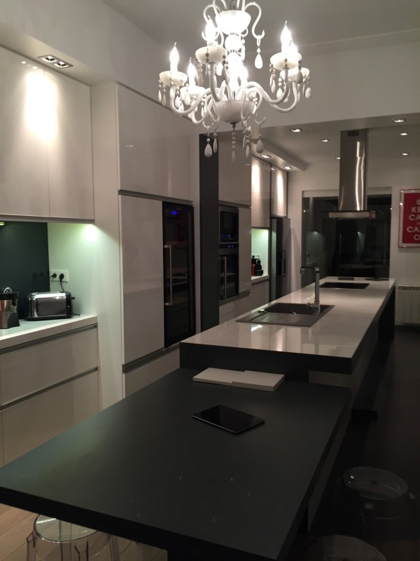 Cuisine chic contemporain