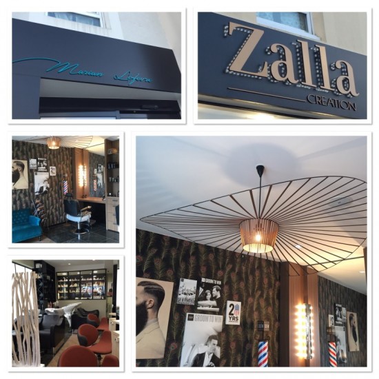 Zalla - Réalisation d'un salon de coiffure